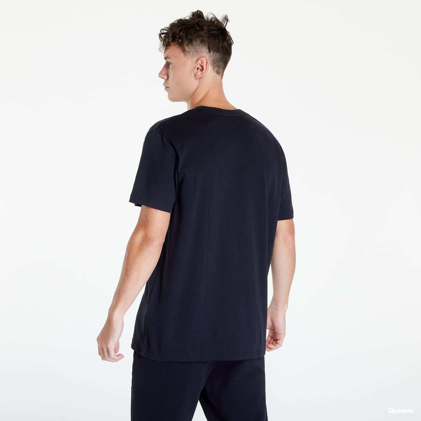 Camisetas Under Armour Logo Emb Heavyweight Ss Black/ White