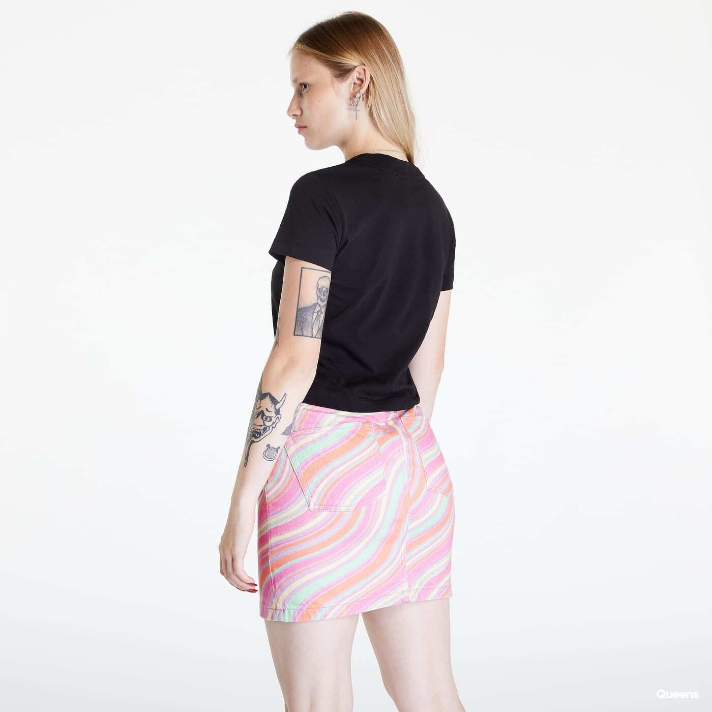 T-krekli CALVIN KLEIN JEANS Spray Monologo Baby T-Shirt Black
