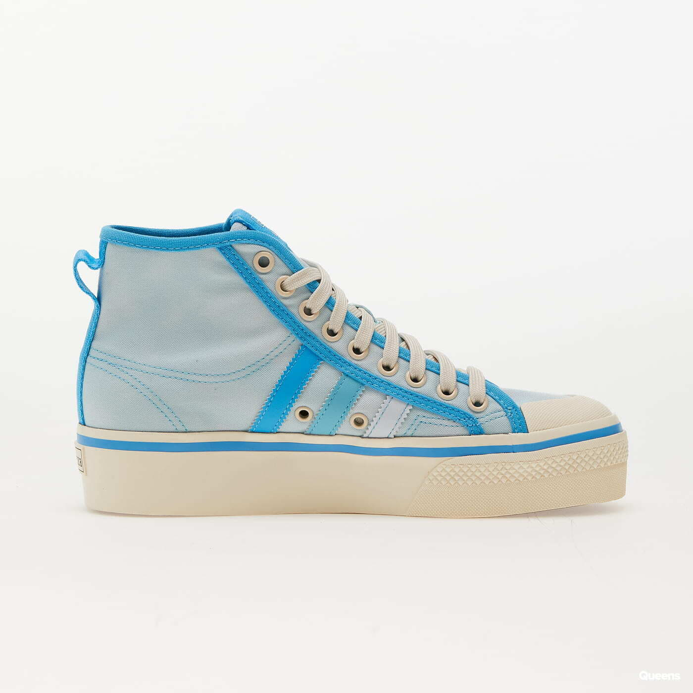 Női cipők adidas Originals Nizza Platform Mid W Almblu/ Panton/ Wonwhi