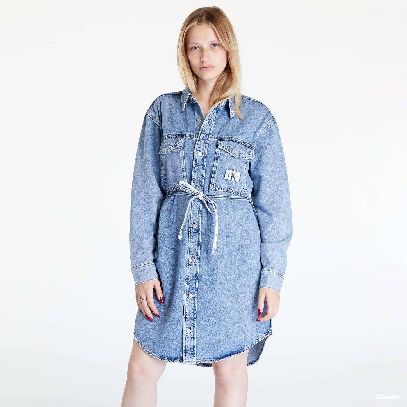 CALVIN KLEIN JEANS Utility Shirt Dress