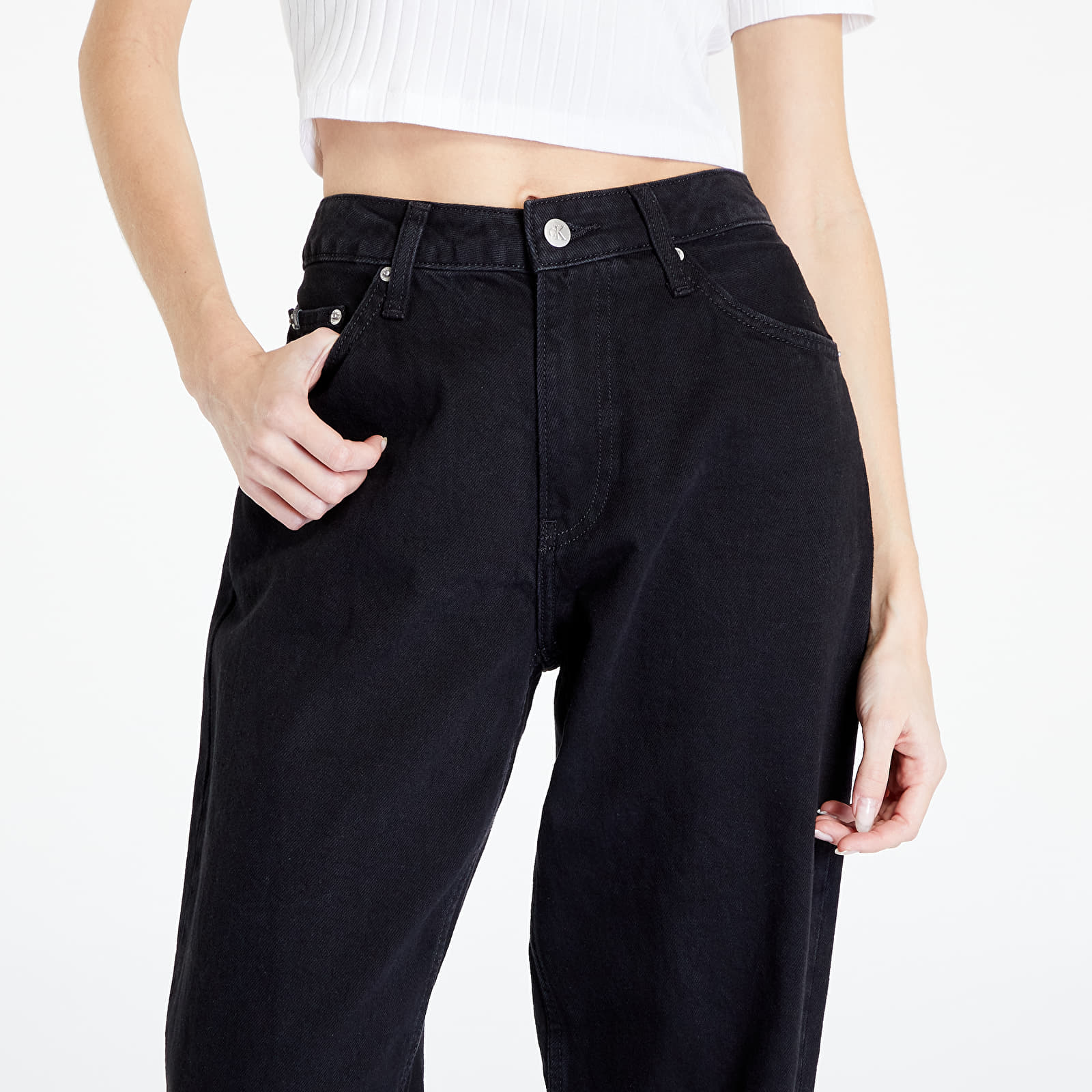 Jeans CALVIN KLEIN JEANS 90's Straight Jeans Black