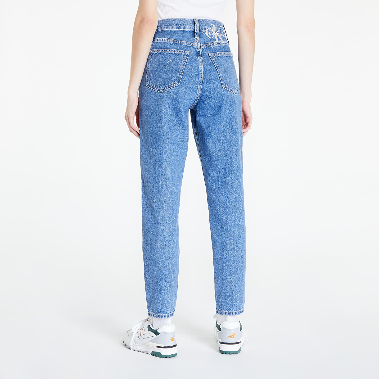 Jeans CALVIN KLEIN JEANS High Rise Mom Jeans Blue