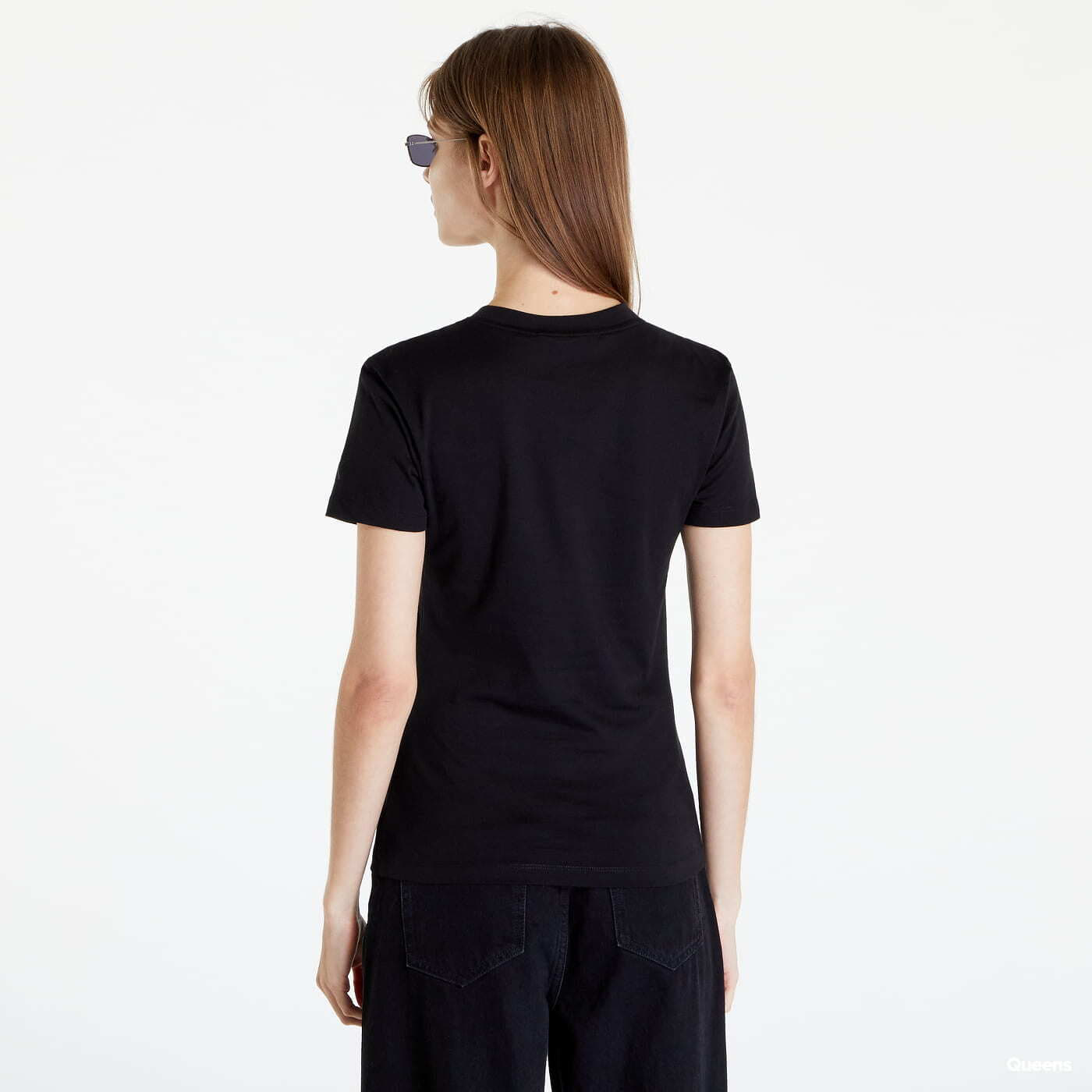 Trička CALVIN KLEIN JEANS Cotton T-Shirt Black