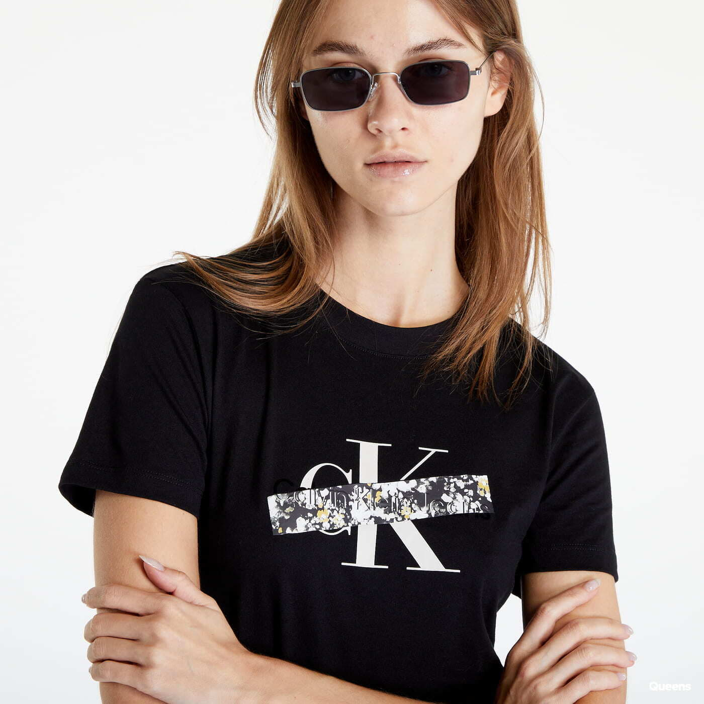 Trička CALVIN KLEIN JEANS Cotton T-Shirt Black