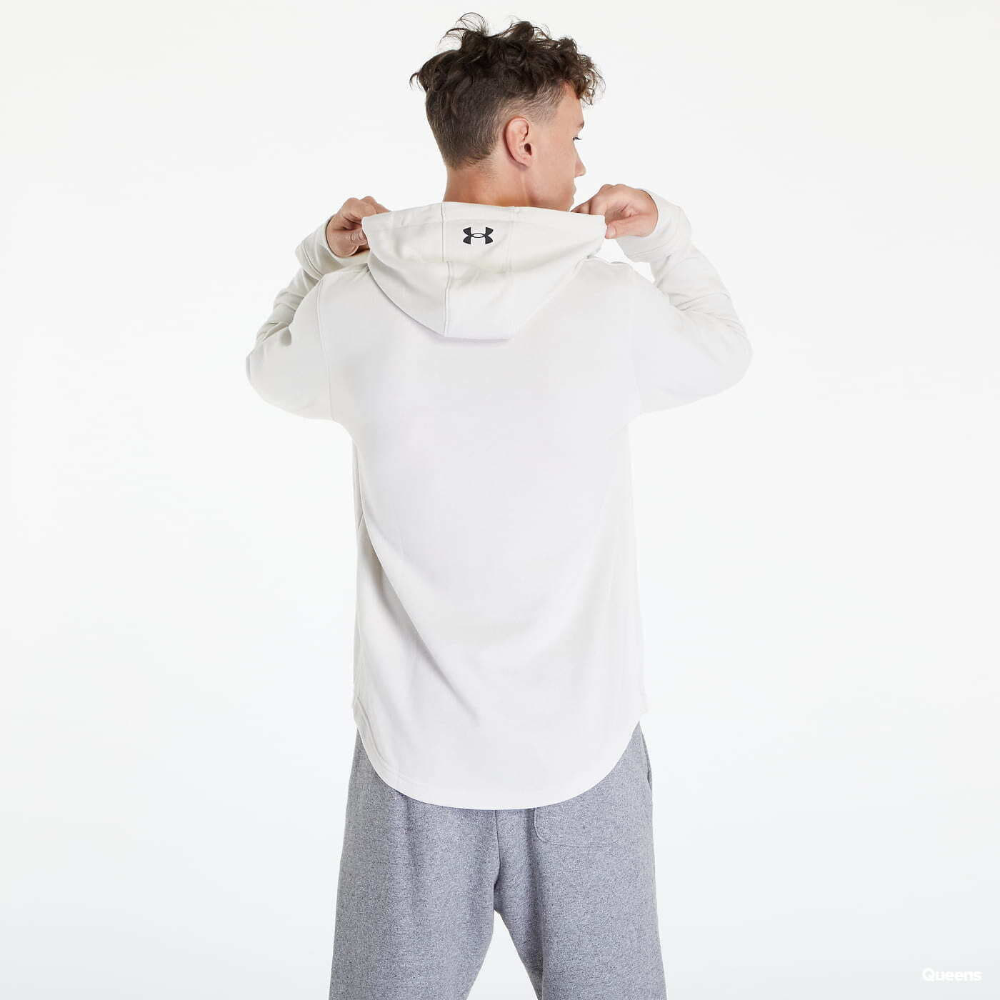 Puloverji   Under Armour Project Rock Terry Hoody Creamy