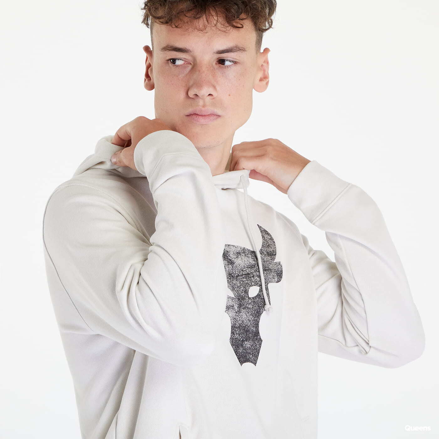 Puloverji   Under Armour Project Rock Terry Hoody Creamy