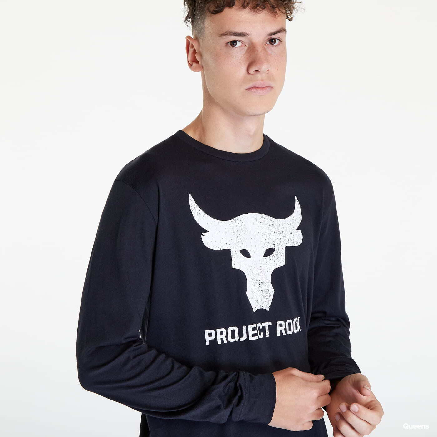 Koszulki Under Armour Project Rock Brahma Bull Ls Black