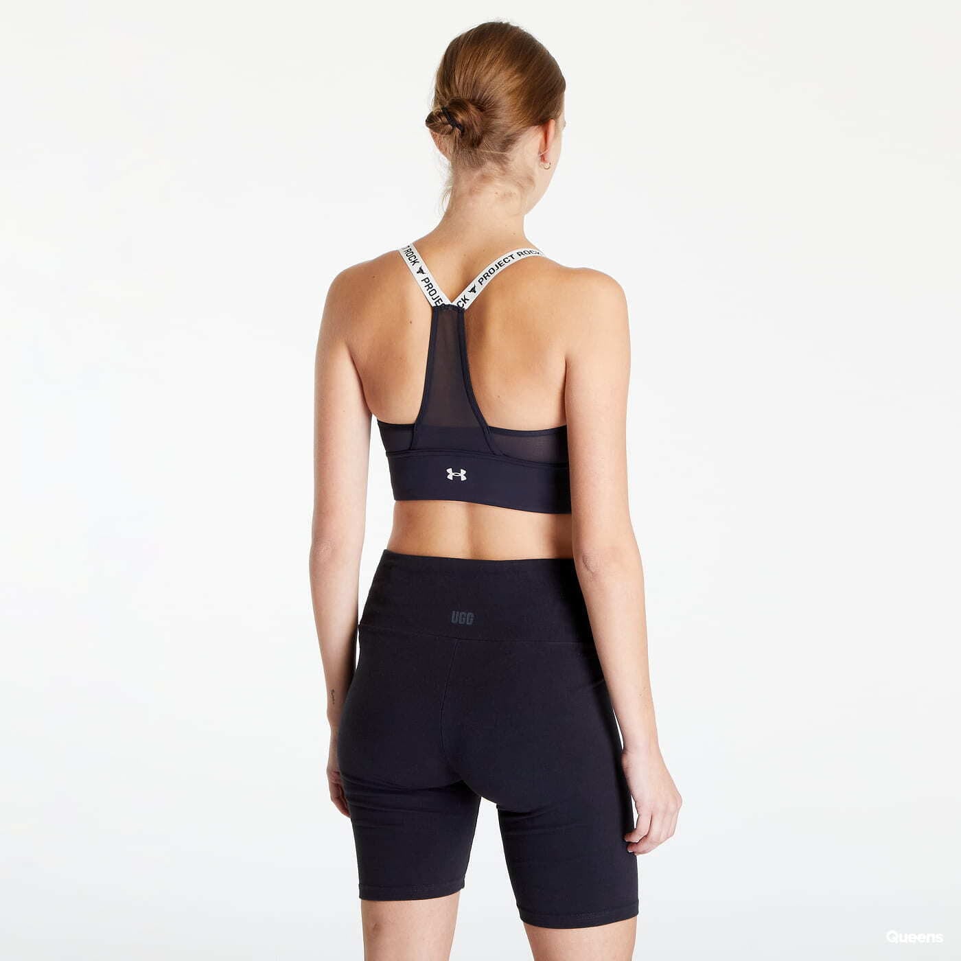 Rintaliivit Under Armour Project Rock Infty Mid Bra Black
