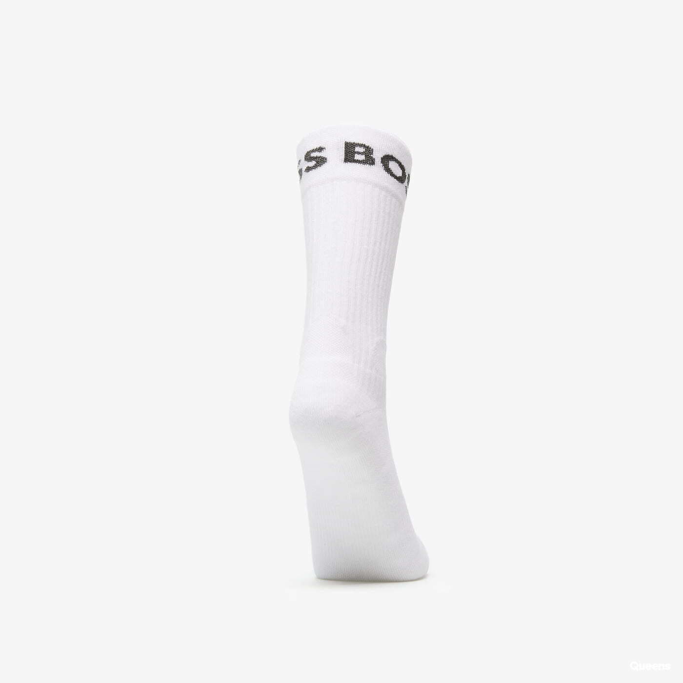 Ponožky Hugo Boss 2-Pack of Short Logo Socks In Cotton Blend White