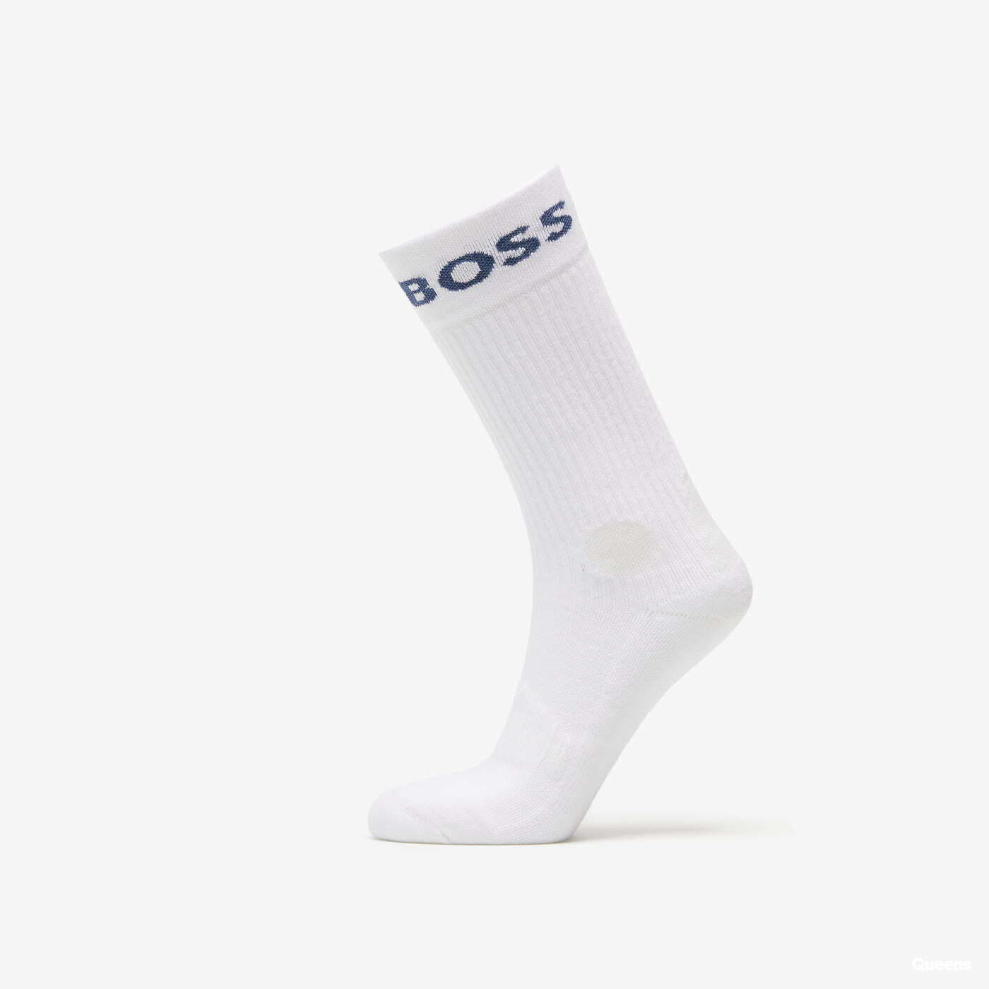 Ponožky Hugo Boss 2-Pack of Short Logo Socks In Cotton Blend White