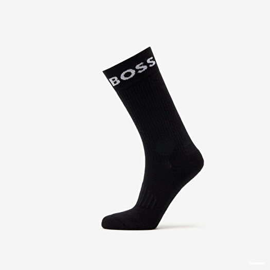 Socken Hugo Boss 2 Pack of Short Logo Socks In Cotton Blend Black