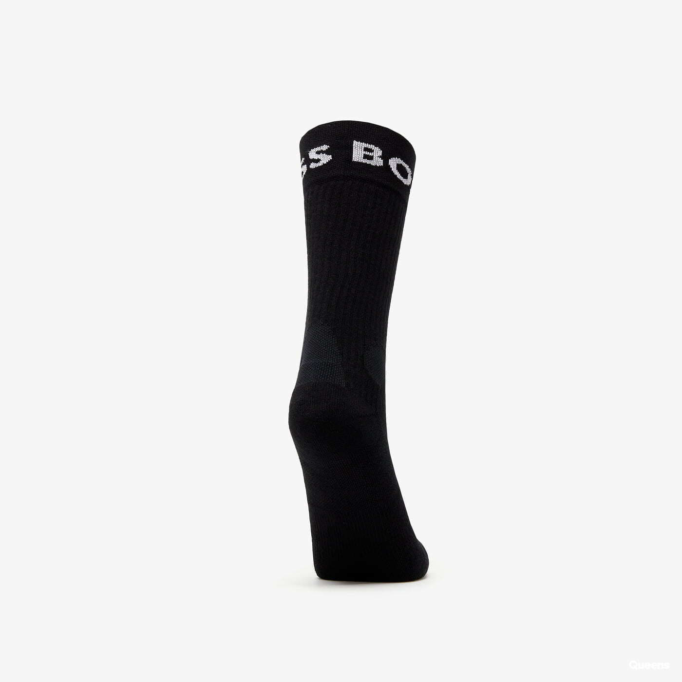 Ponožky Hugo Boss 2-Pack of Short Logo Socks In Cotton Blend Black/ White