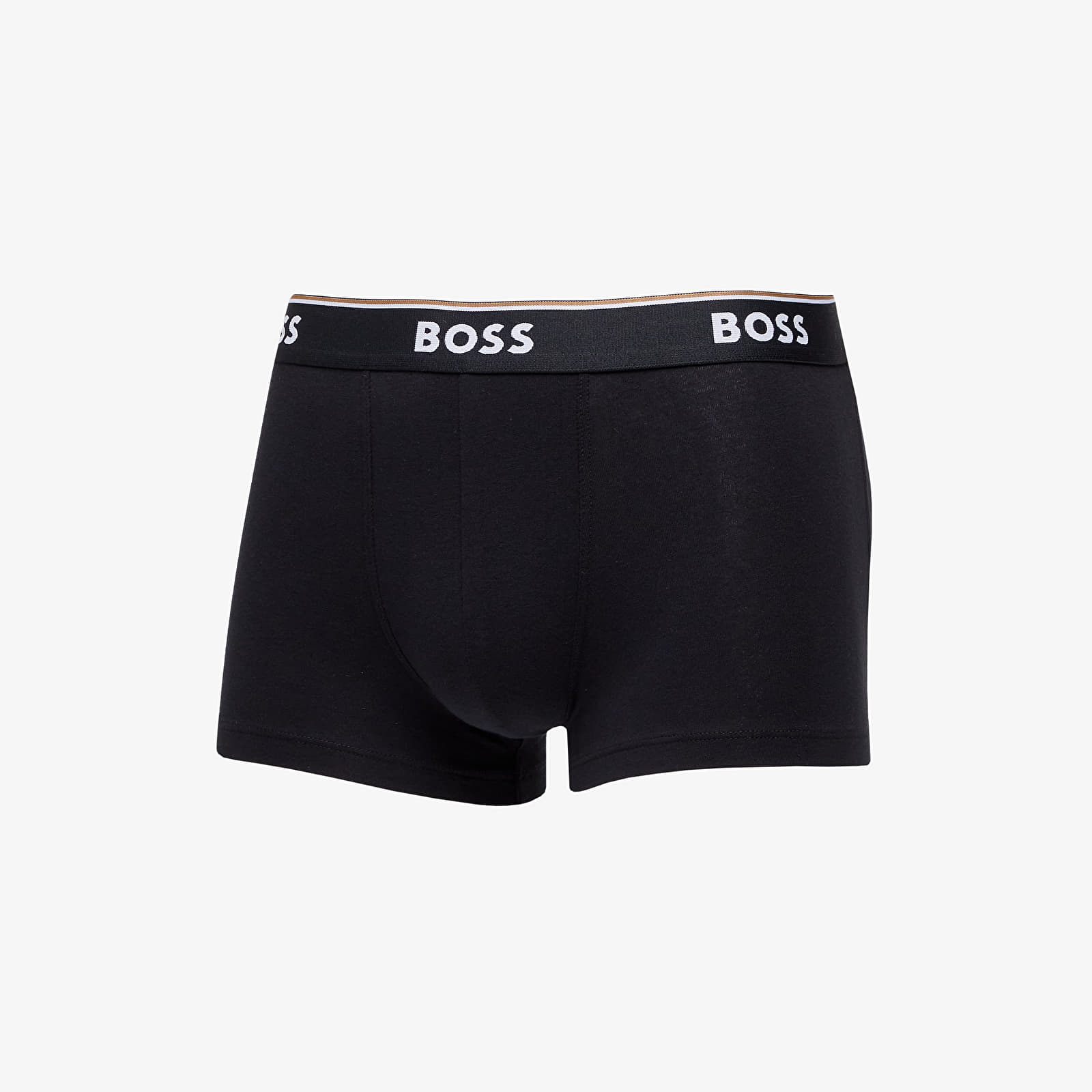 Boxeri Hugo Boss Stretch-Cotton Trunks With Logo Waistbands 3-Pack White/ Grey/ Black