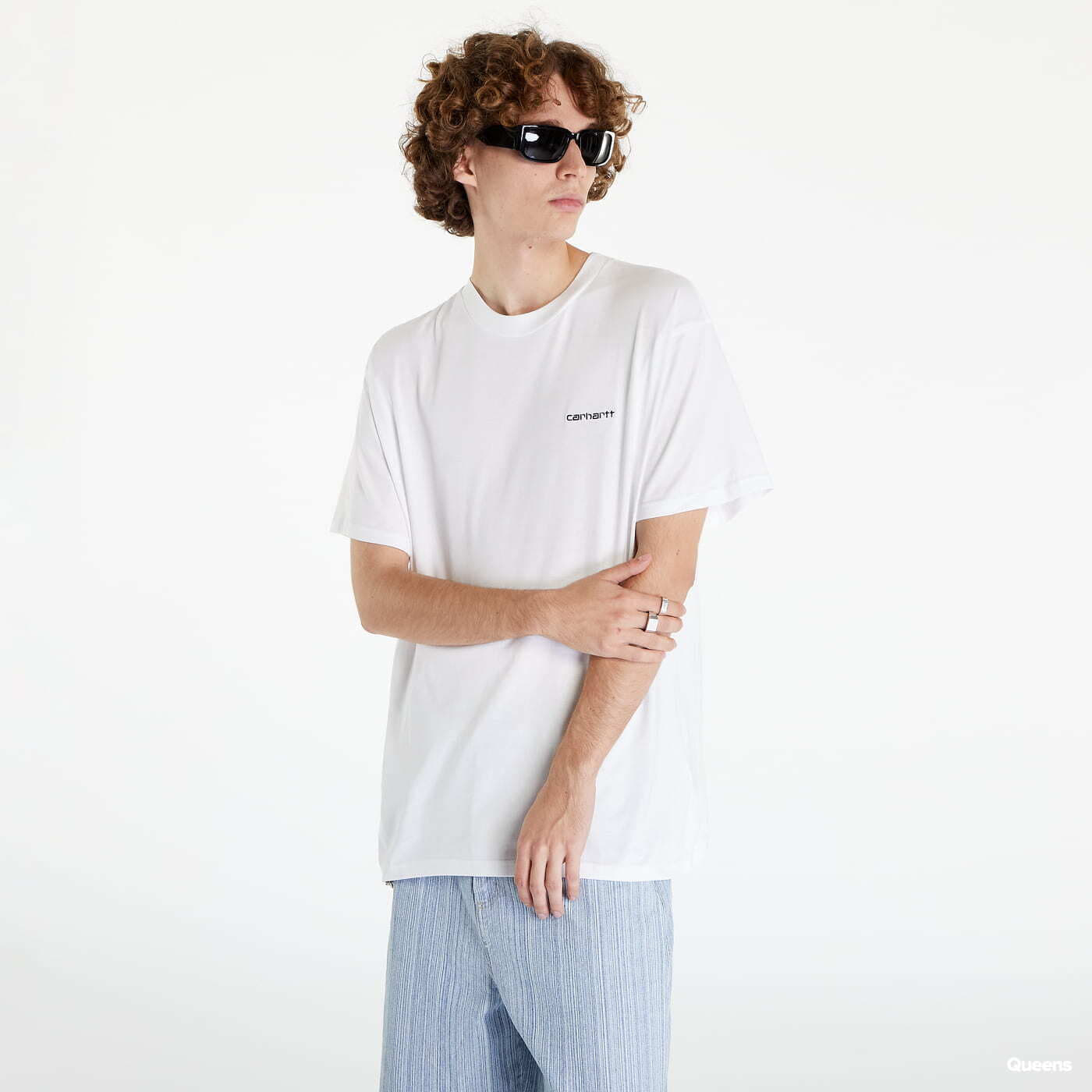 T-shirt S/S Script Embroidery T-Shirt XL - Carhartt WIP - Modalova