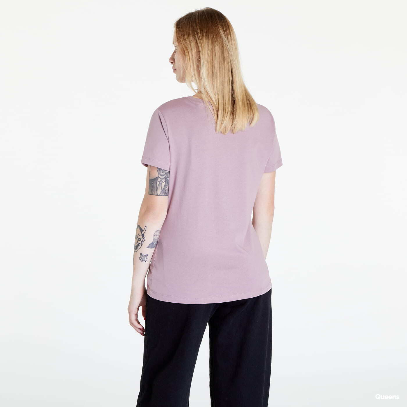 T-shirts GUESS Adele Crewneck T-Shirt Purple