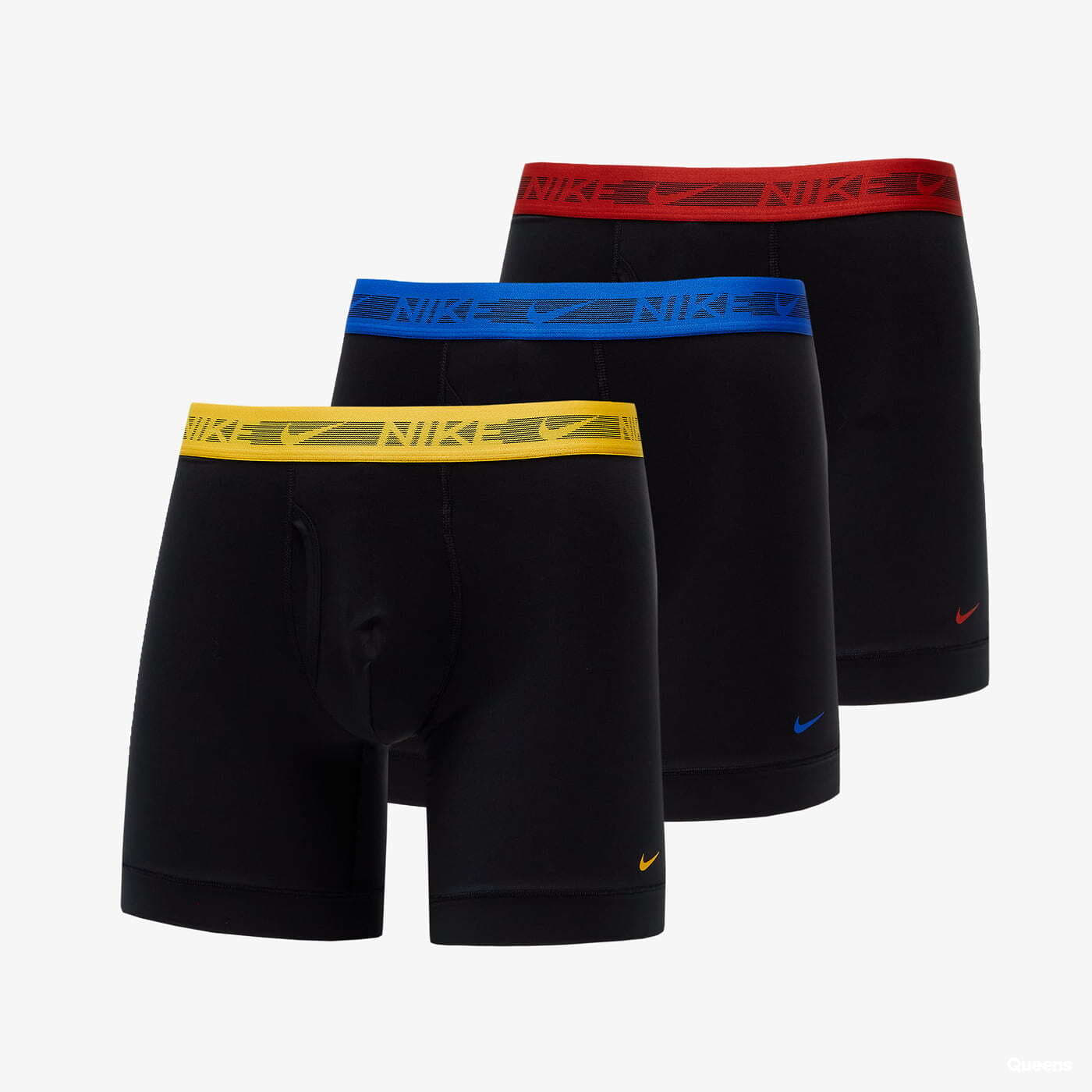 Boxershorts Nike Dri-Fit Ultra Stretch Micro Trunk 3-Pack Černé