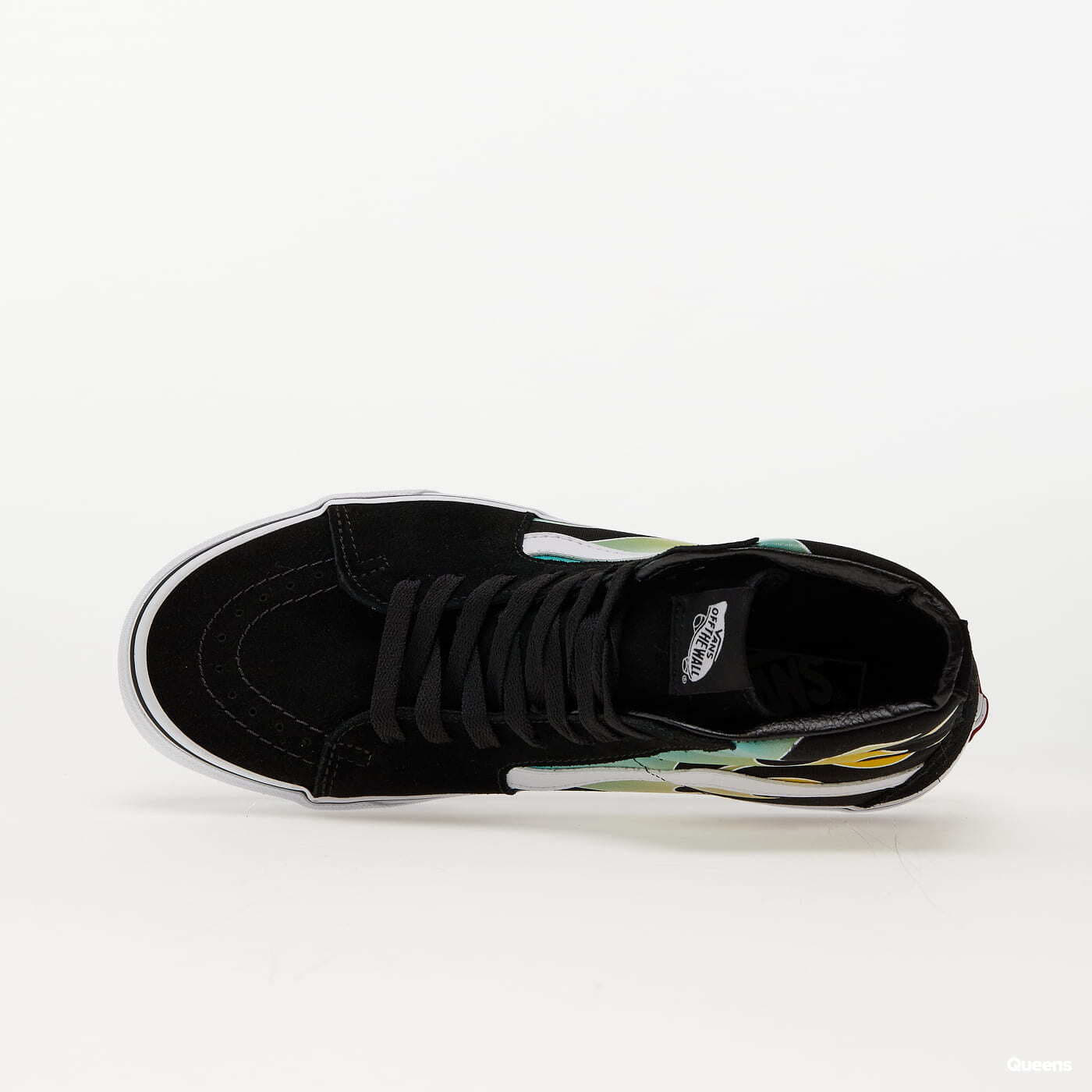Men's sneakers and shoes Vans SK8-Hi Glow Flame/ Black/ White