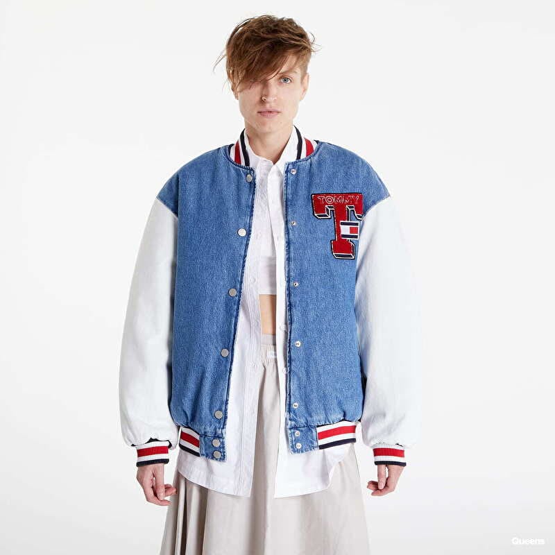 Jaka Tommy Jeans Denim Letterman Jack Denim Medium