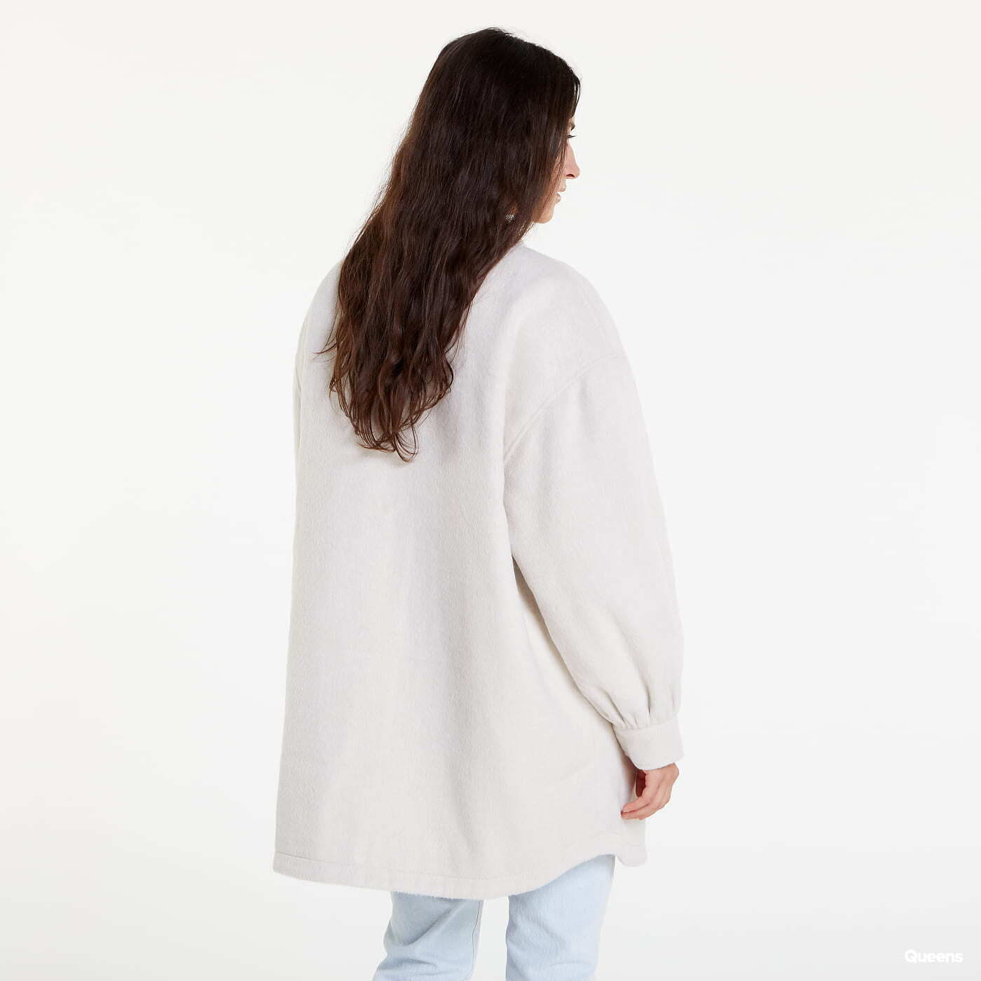 Jackets TOMMY JEANS TJW Puffed Sleeve Shacket Beige