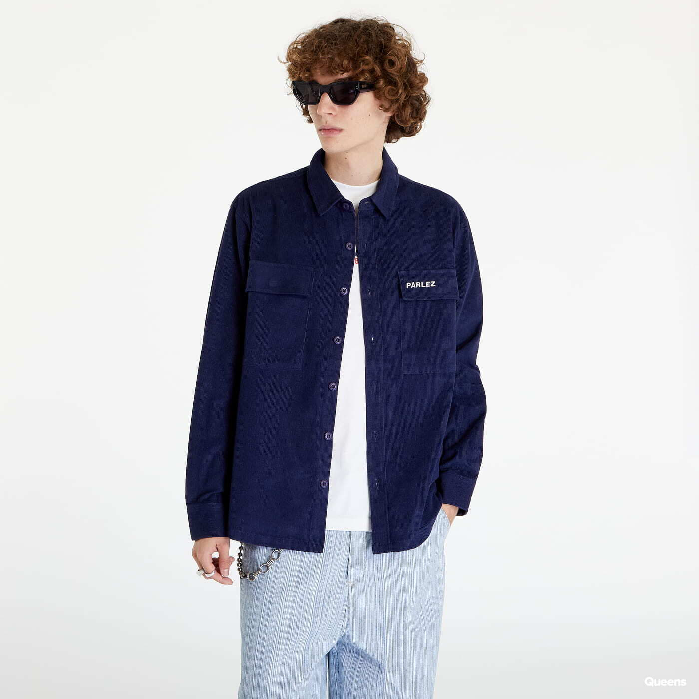 Camice Parlez Mayreau Cord T-Shirt Navy