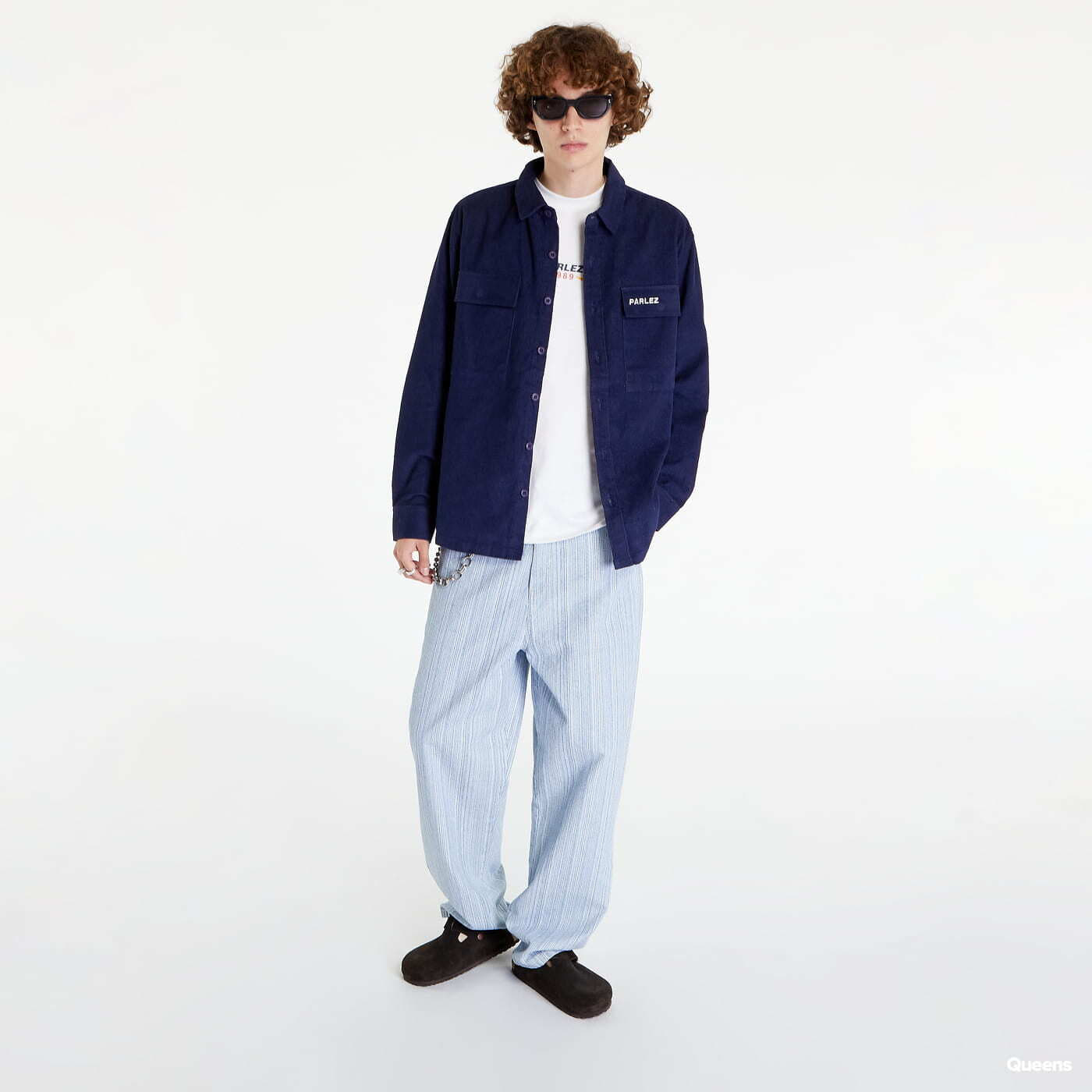 Camice Parlez Mayreau Cord T-Shirt Navy