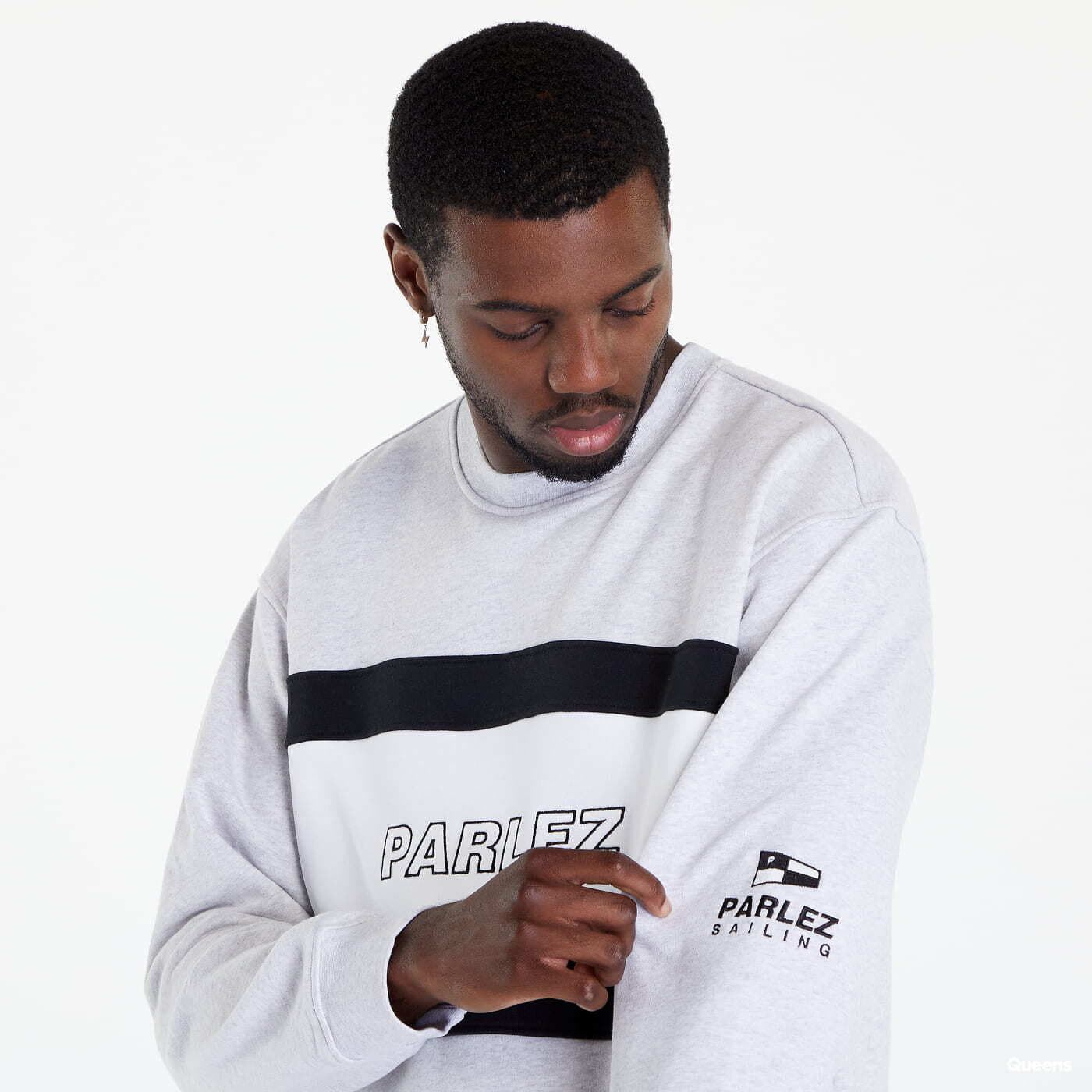 Sweatshirts Parlez Sanderson Crew Neck Hether Grey