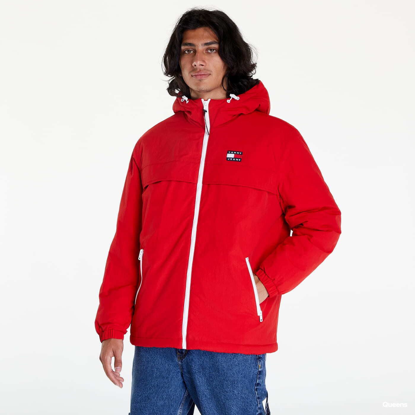 Jacken TOMMY JEANS TJM Padded Solid Chicago Jacket Red