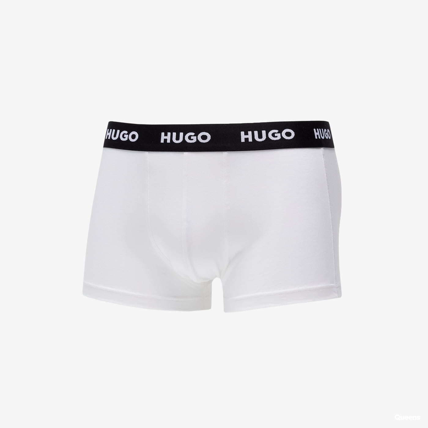 Boksersortsid Hugo Boss 3-Pack Of Logo-Waistband Trunks White