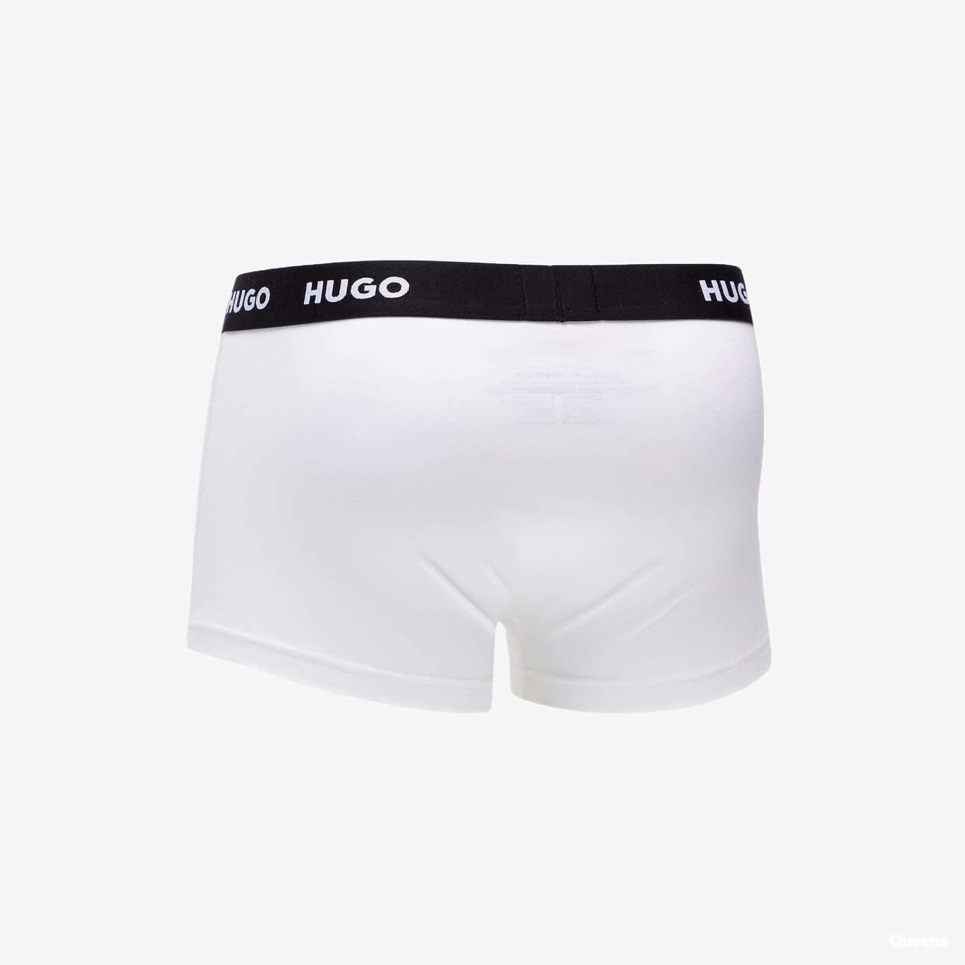 Boksersortsid Hugo Boss 3-Pack Of Logo-Waistband Trunks White