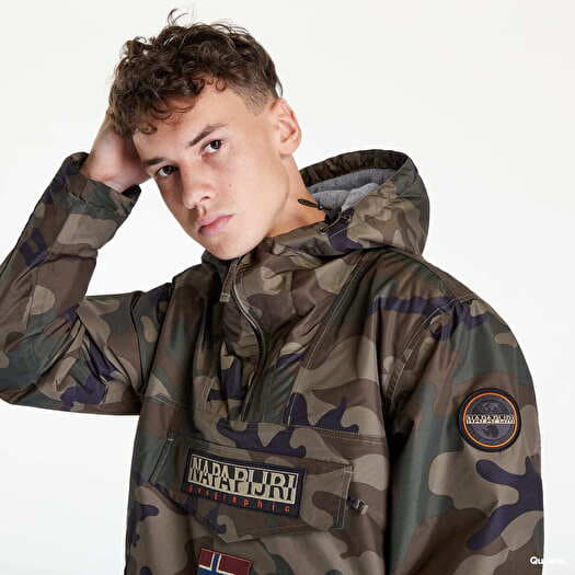 Napapijri rainforest hot sale camo jacket