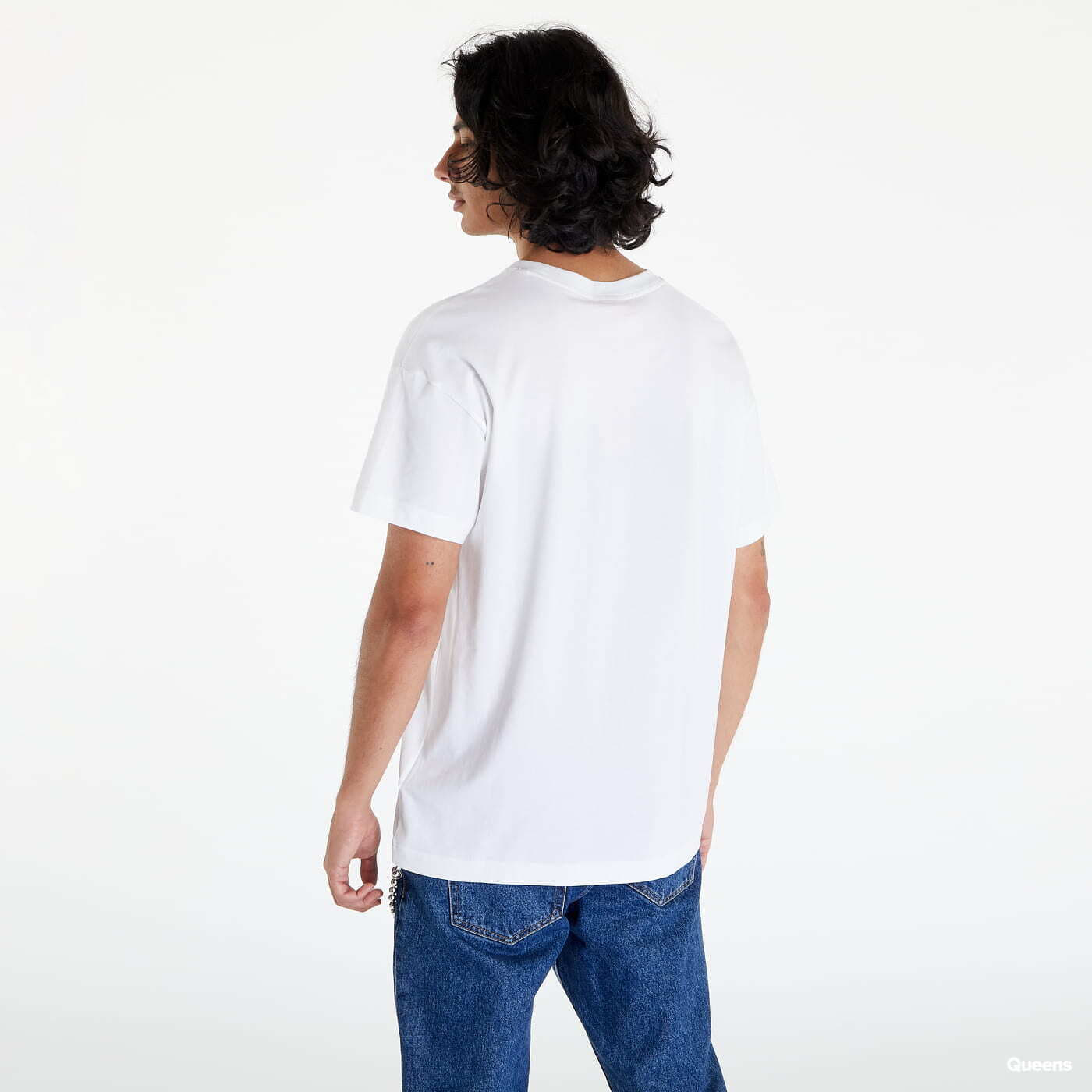 Trička Hugo Boss Relaxed-Fit Linked T-Shirt White
