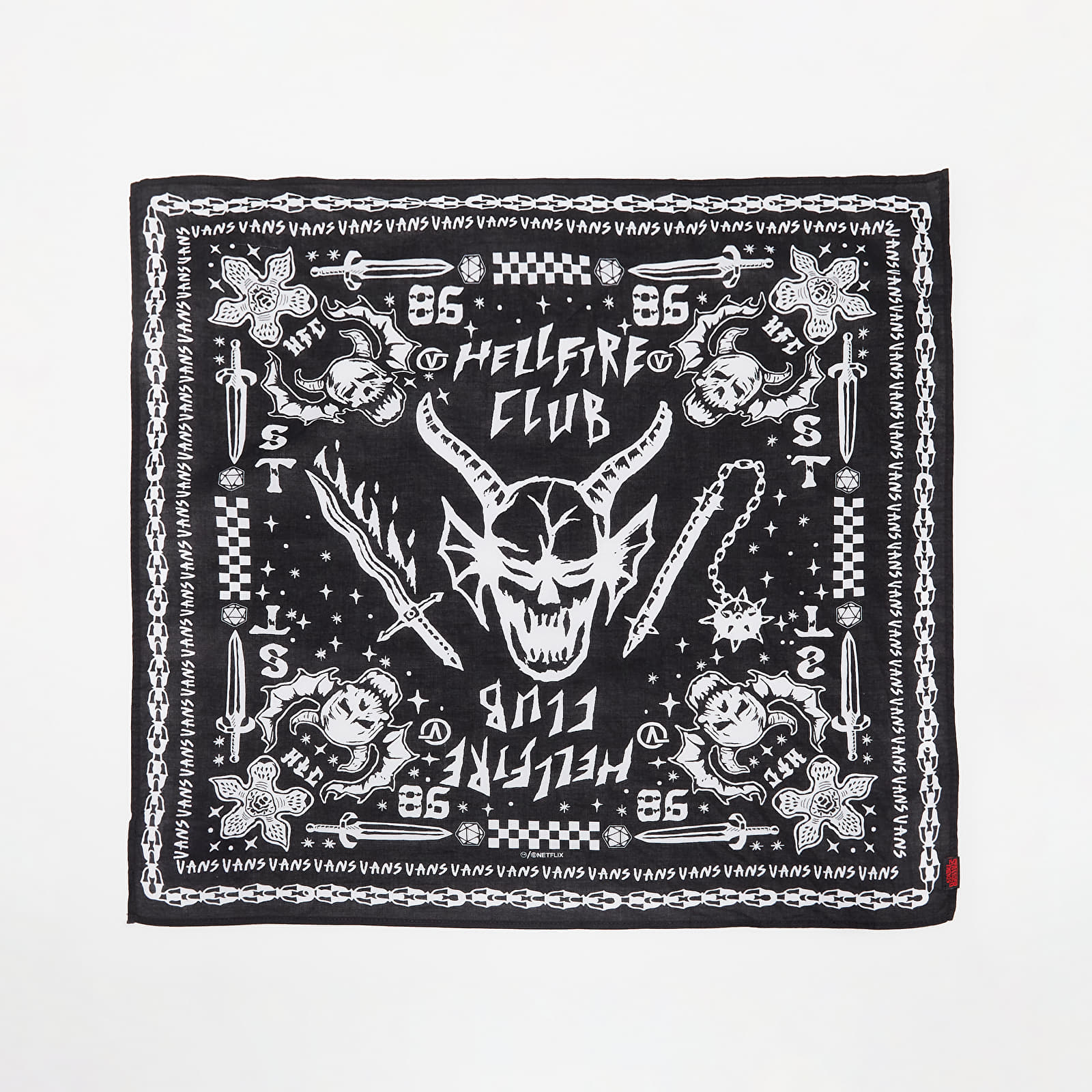 Čepice Vans Hfc Bandana Ntfx Stng Black