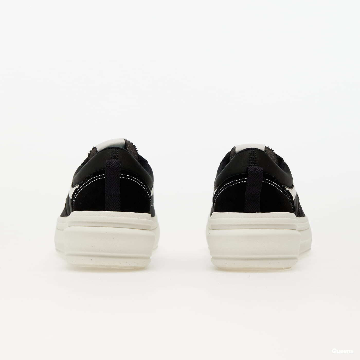 Women s sneakers and shoes Vans Old Skool Over Lux Black Marshmallow Queens