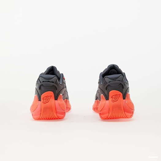 Reebok grey and orange shoes sales