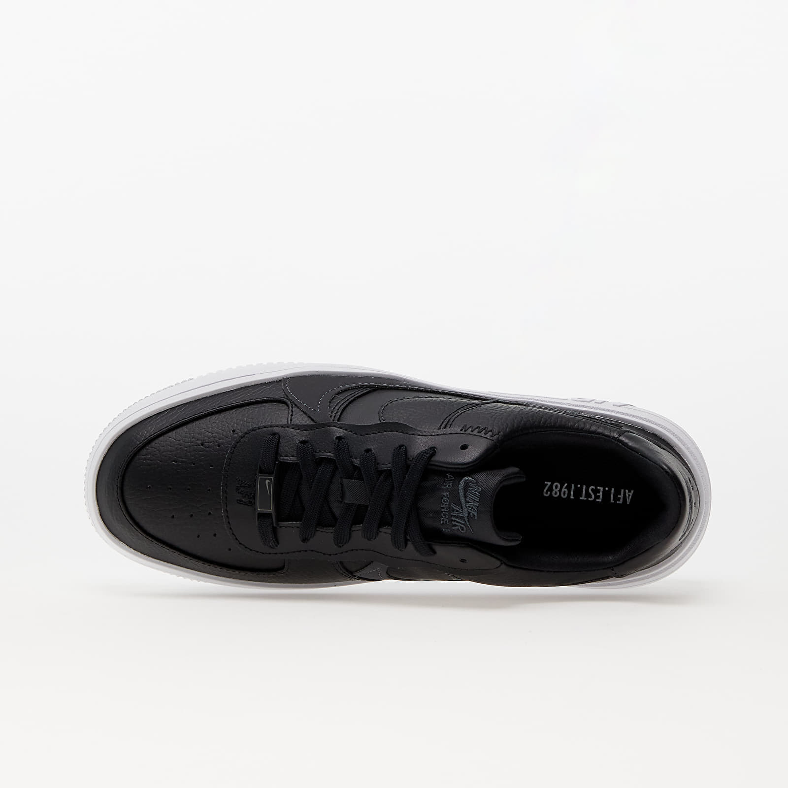 Women's sneakers and shoes Nike W Air Force 1 PLT.AF.ORM Black/ Anthracite-White-Black