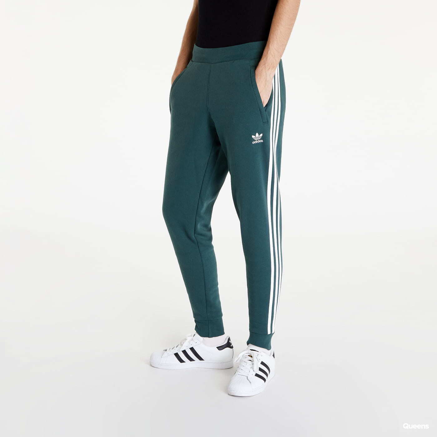 Treninguri adidas Originals Adicolor Classics 3-Stripes Pants Green | Queens