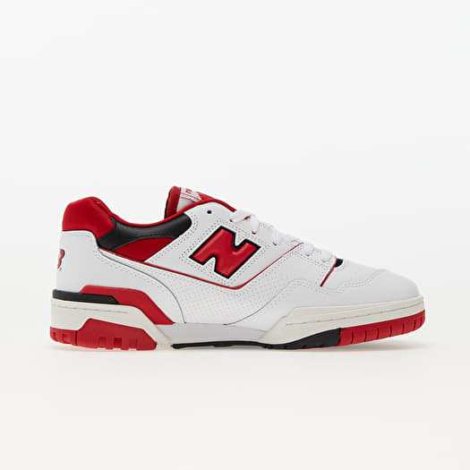 Red white new balance hot sale