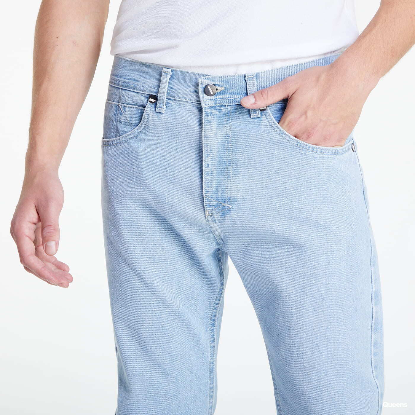Jeansy Mass DNM Jeans Signature 2.0 Světle Modrá