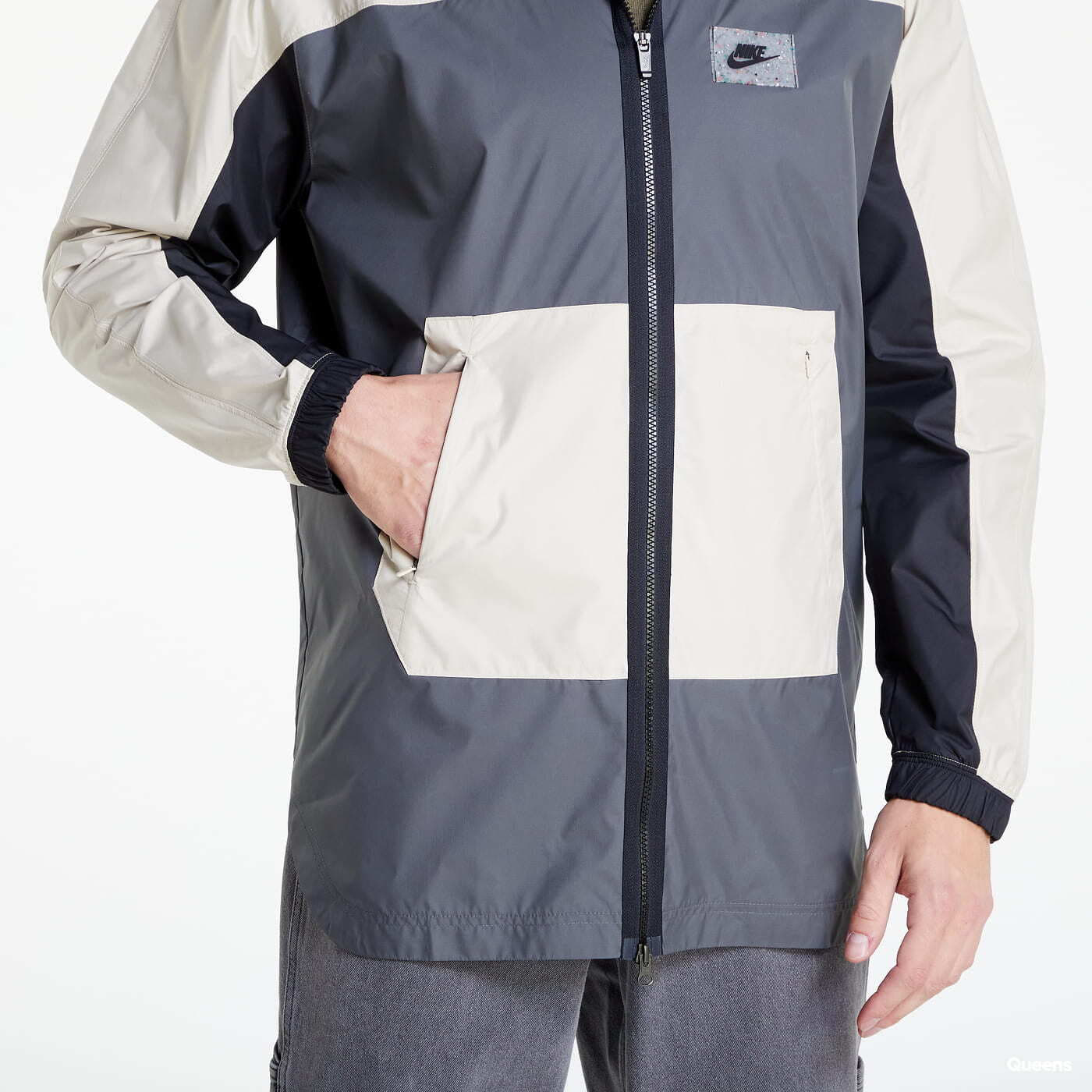 Windbreakers Nike Sportswear Woven Jacket Grey Queens