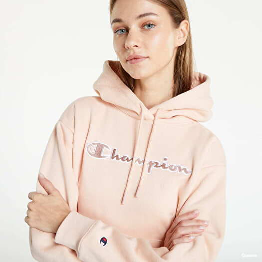 Hoodies sweatshirts Champion Hooded Pink | Queens