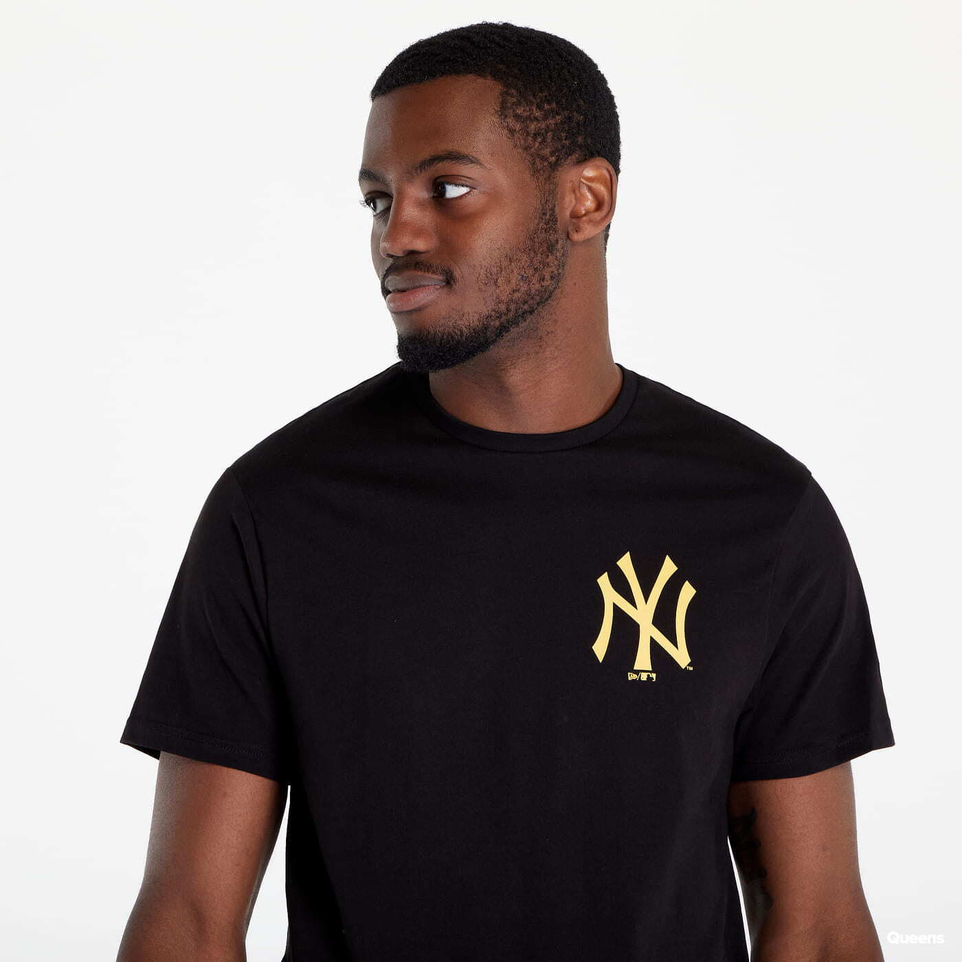 T-shirts New Era MLB League Essential Tee New York Yankees Černé