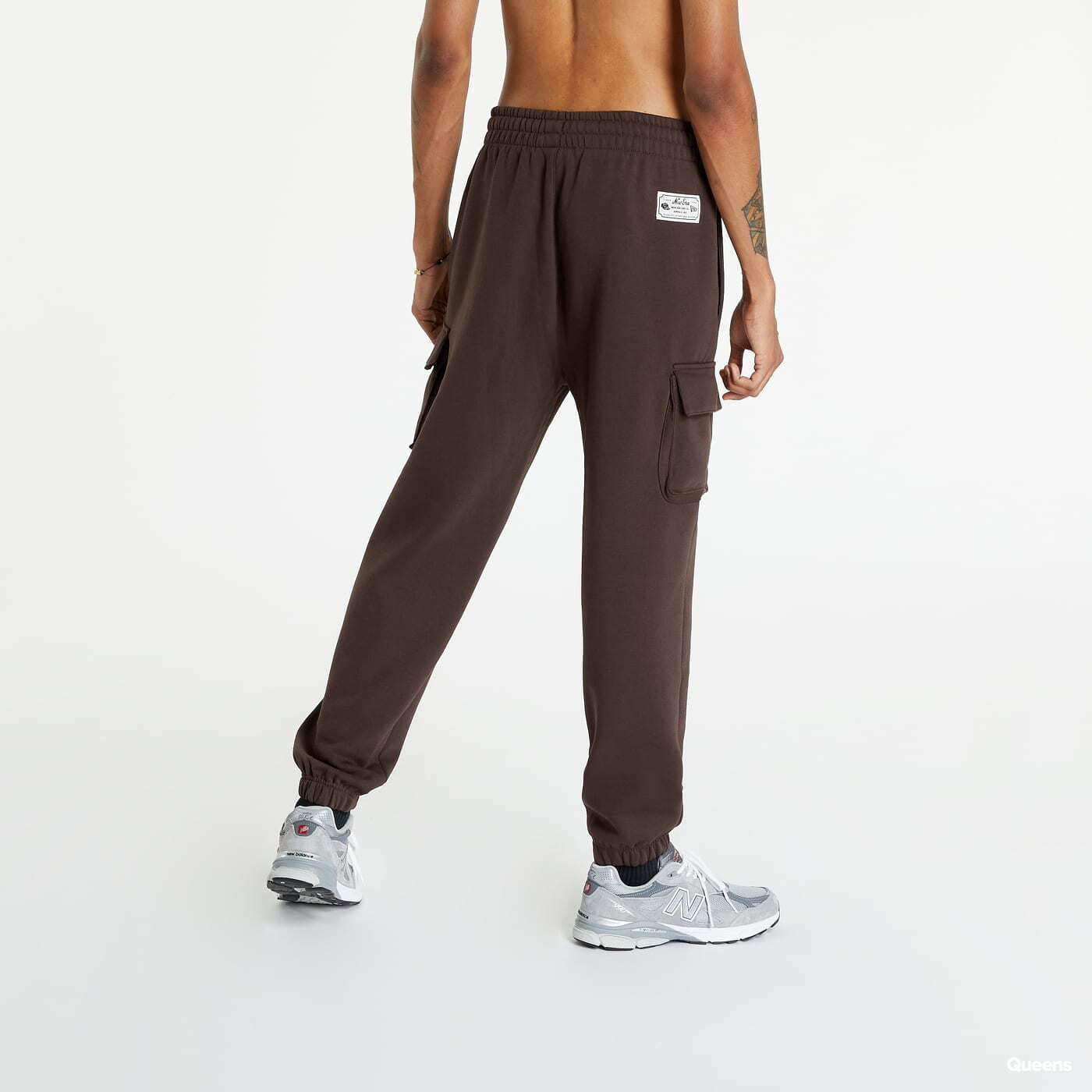 Pantalones New Era Heritage Cargo Brown/ White