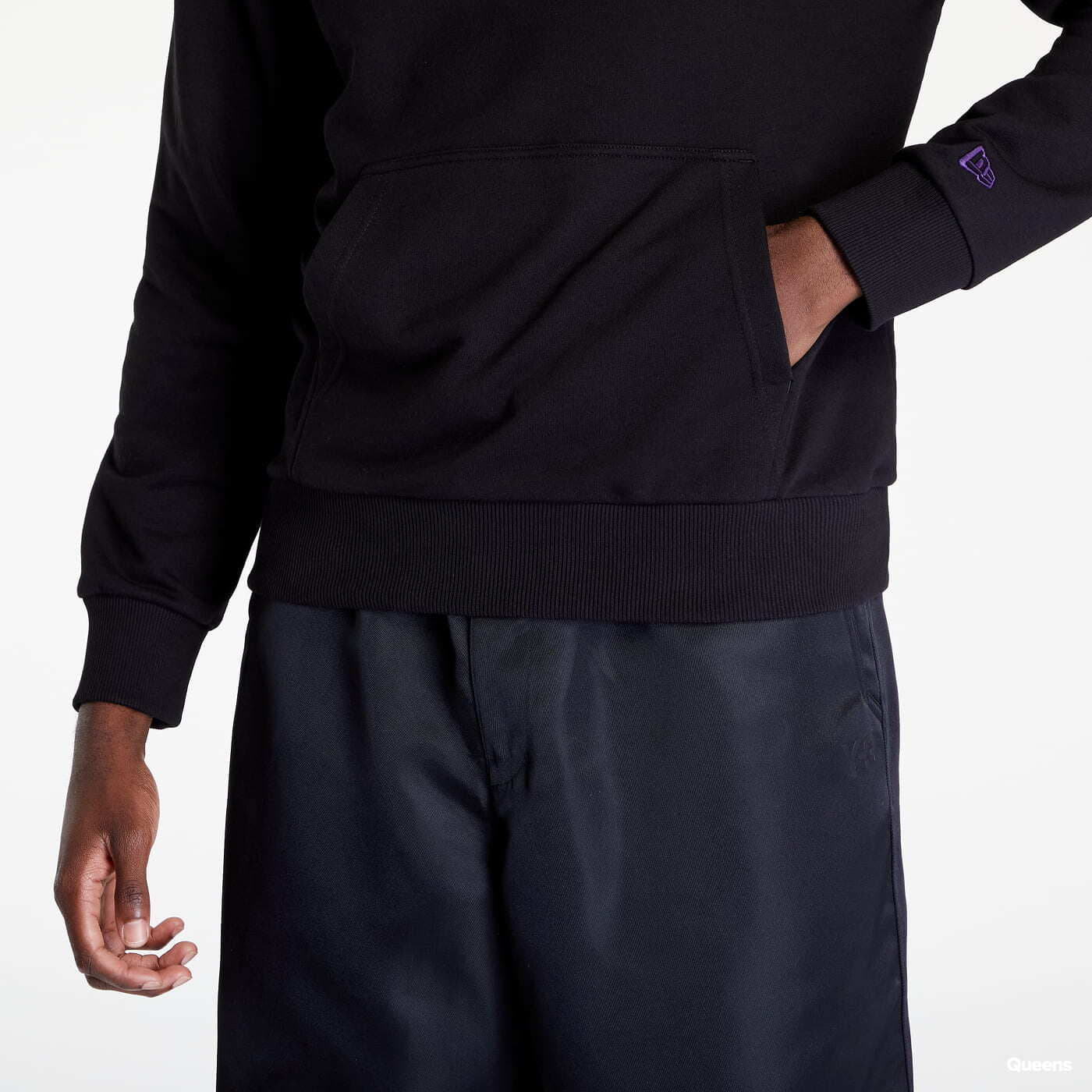 Mikiny New Era NBA Neon Fade Hoody Los Angeles Lakers Black