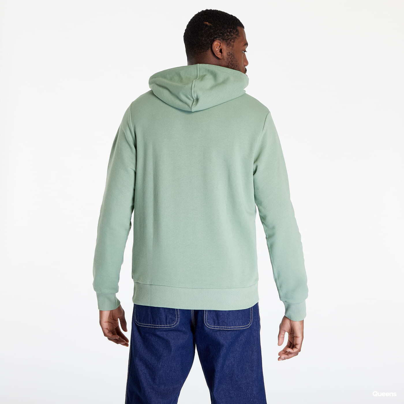 Mikinas ar kapuci un sporta krekli New Era Essential Flag Hoodie Jade/ White
