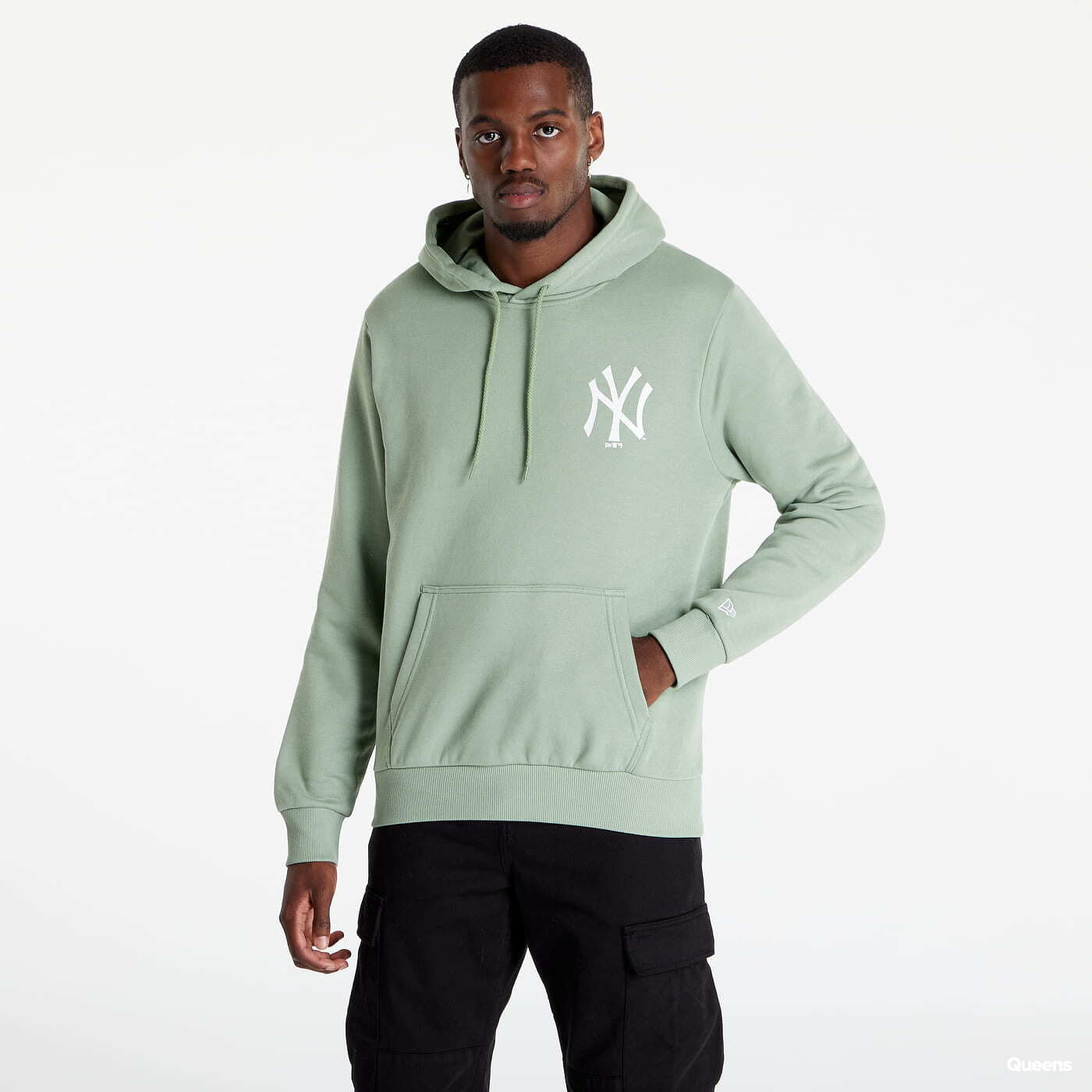 Sweatshirts New Era MLB League Essential Bp Hoodie New York Yankees Green Queens