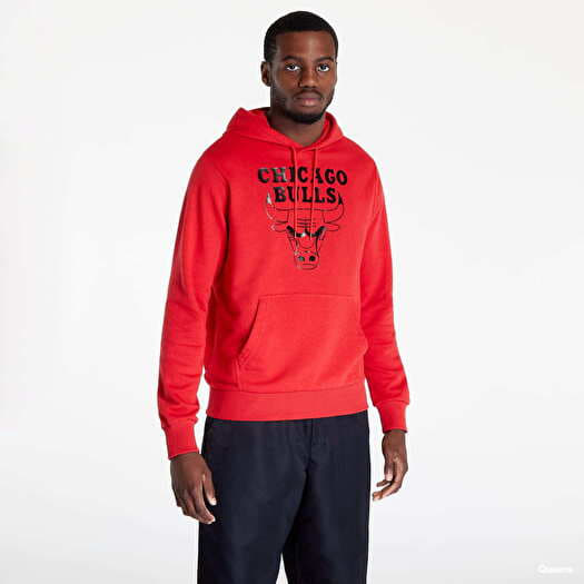 New era NBA Tear Logo Chicago Bulls Hoodie Grey