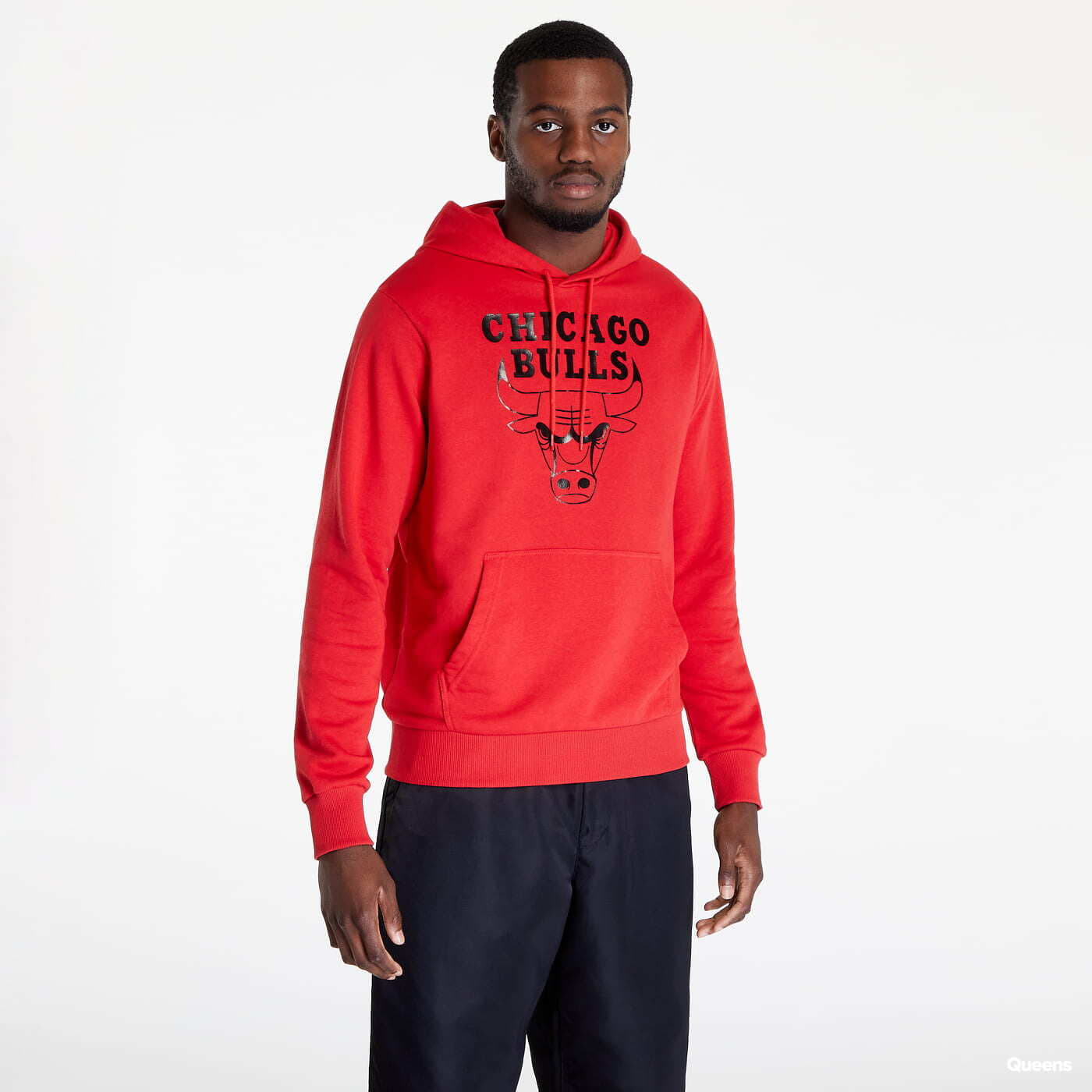 Men's Clothing Mitchell & Ness NBA Retrodome Hoodie Chicago Bulls Black