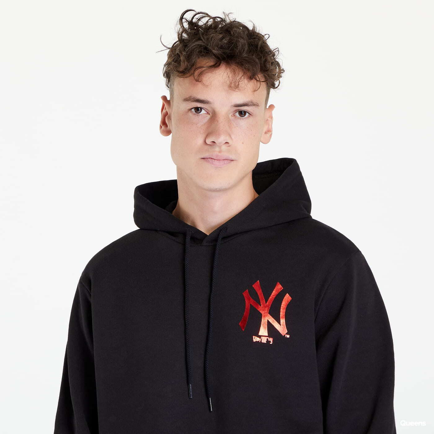 Hoodies and sweatshirts New Era MLB Foil Bp Hoody Black Queens