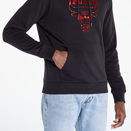 New Era NBA Chicago Bulls Hoodie in Black