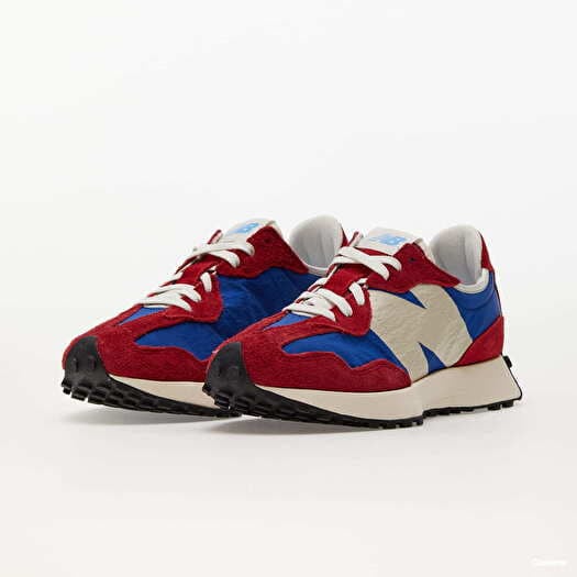 New balance 327 hot sale blue and red
